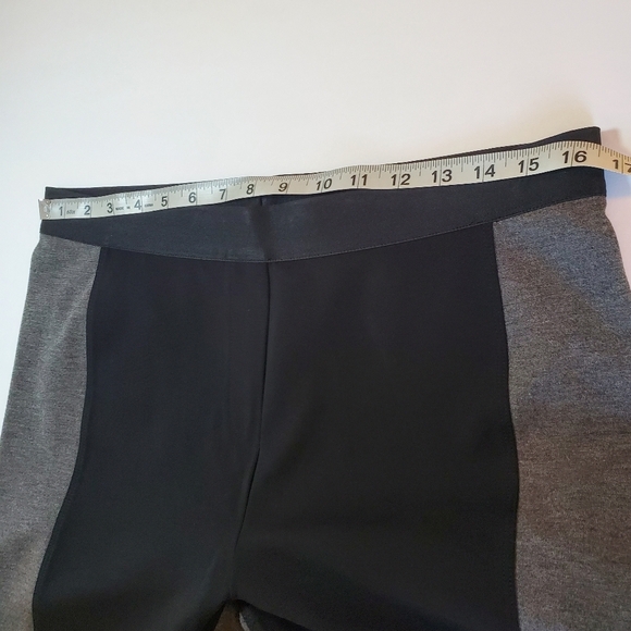 BCBGMAXAZRIA Dark Heather Charcoal Sasha Leggings Sz L - Picture 5 of 13